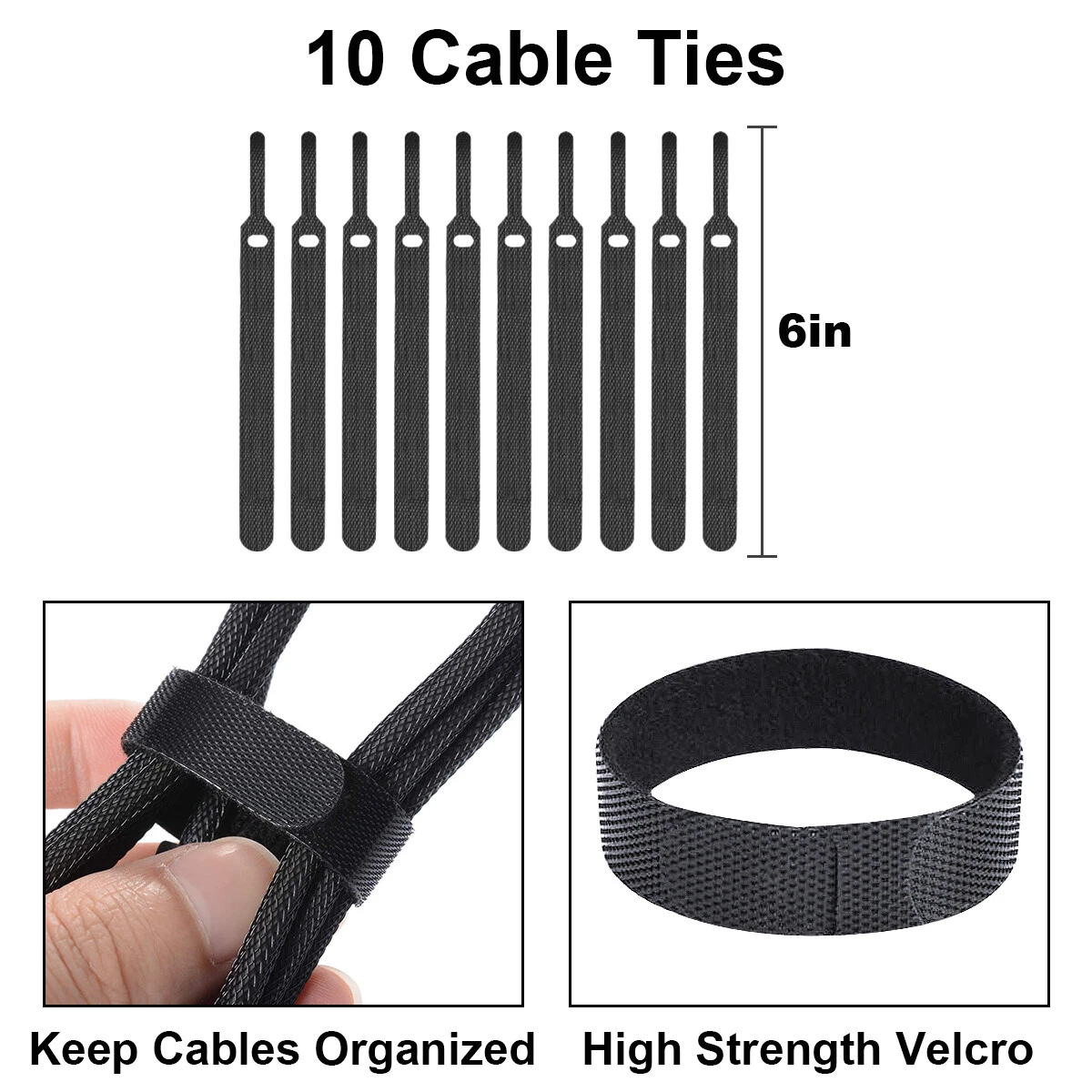 Cable Management Box – Power Strip & Cord Organizer with Cable Hider - Image 3