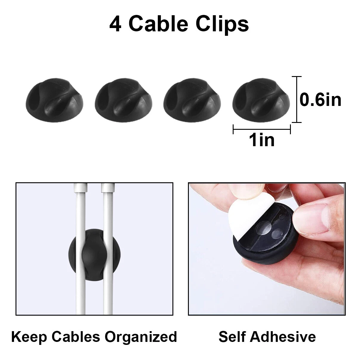 Cable Management Box – Power Strip & Cord Organizer with Cable Hider - Image 2