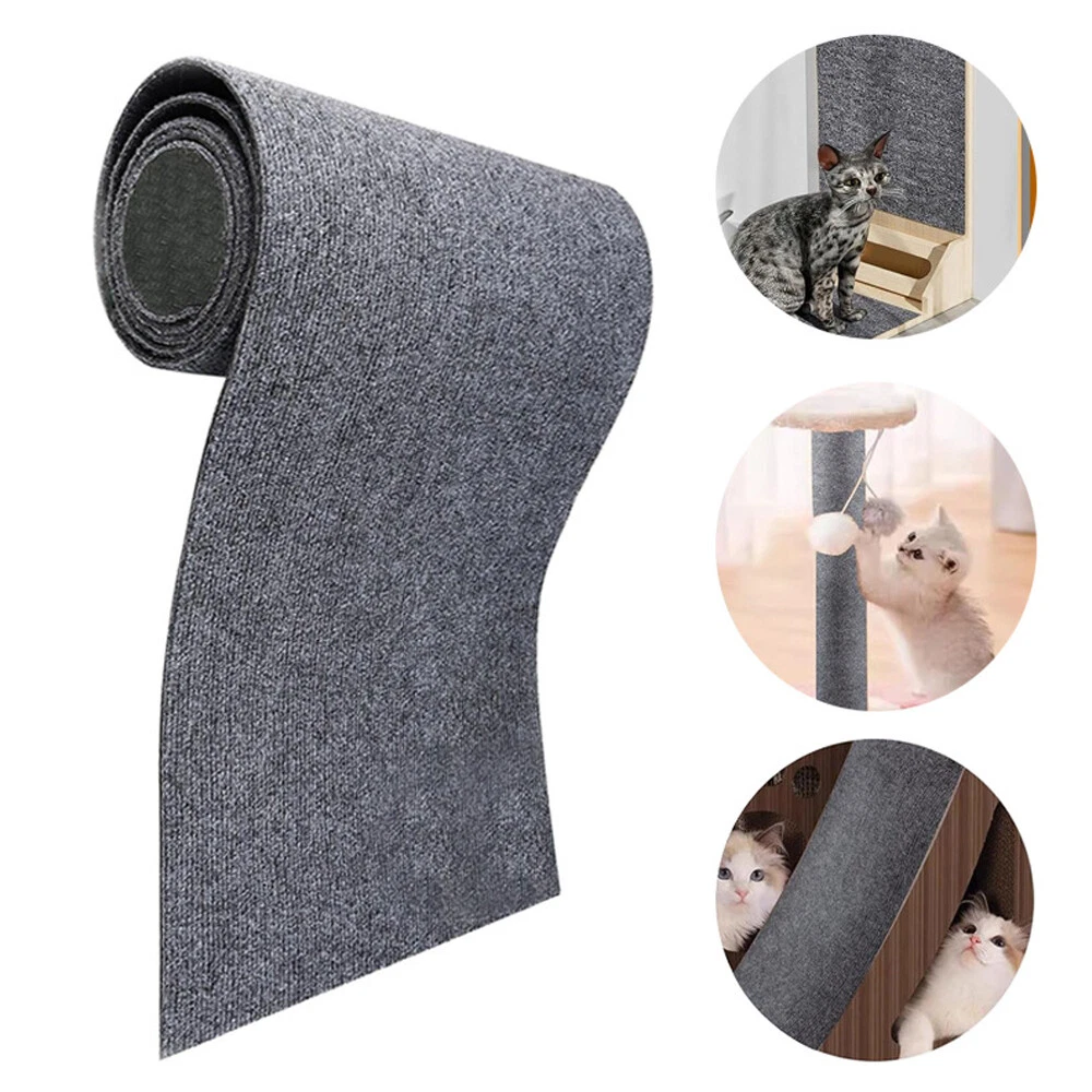 78.7x15.8 Inch Self Adhesive Cat Scratch Pad Trimmable Furniture Dark GreyView Sold History - Image 5
