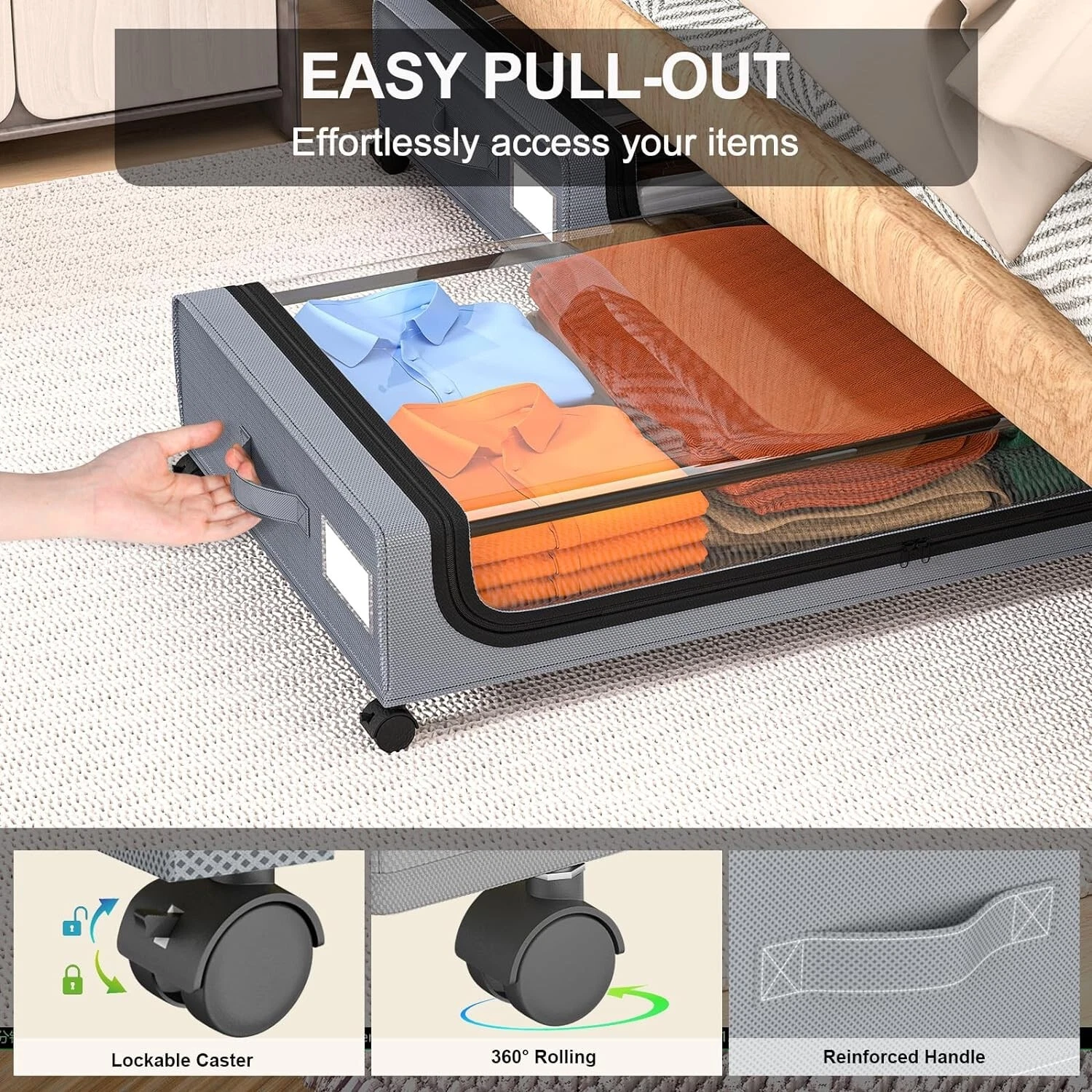 Under Bed Storage Bag - Image 5