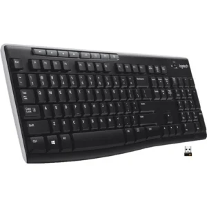 Logitech K270 USB Wireless Keyboard – Reliable 2.4GHz Full-Size Keyboard